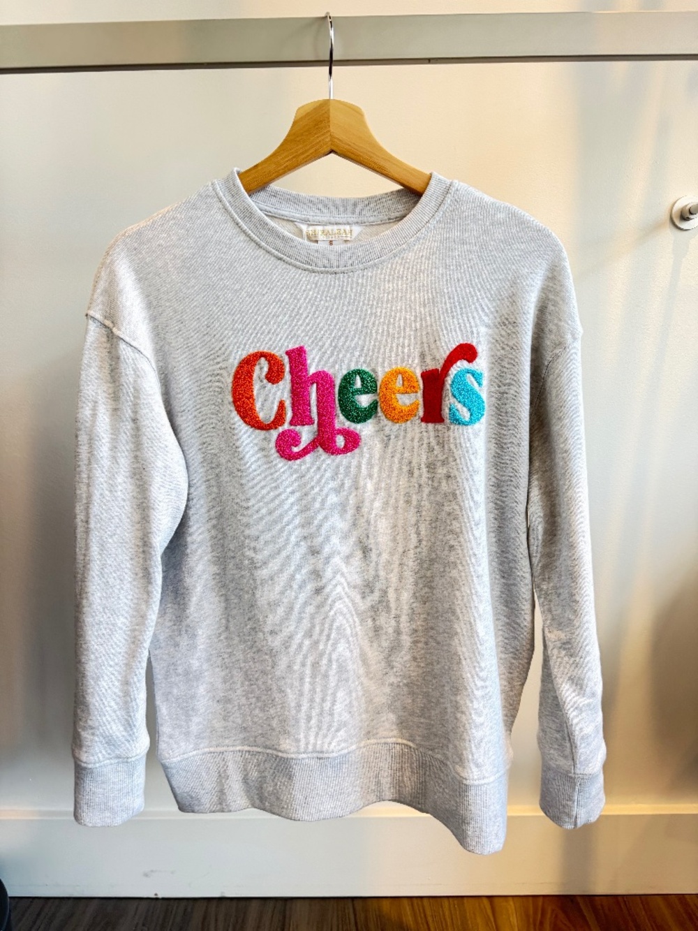Shiraleah Chicago Cheers Crewneck Sweatshirt